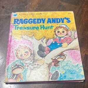 Vintage raggedy Ann & Andy children's book